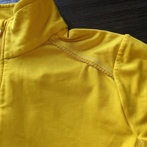 Athleta Women's 1/4 Zip Quarter Mile Fleece Lined Long Sleeve Shirt - Picture 6 of 7